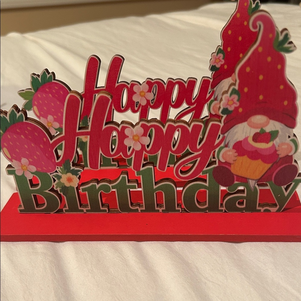 Sweet Berry 1st Birthday Decoration